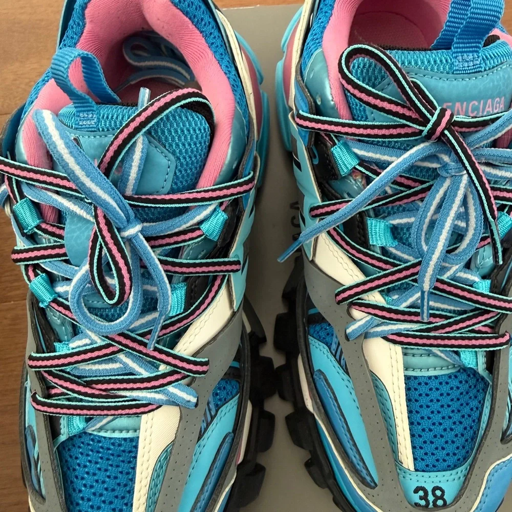 Balenciaga Multicolor Track Sneakers - Picture 5 of 11